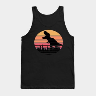 Did Dinosaurs Retro Tank Top